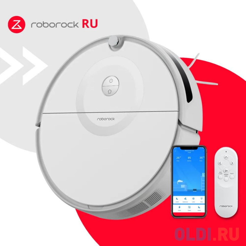 

Робот-пылесос roborock E5 White (РУ версия) с зарядной станцией CDZ15RR