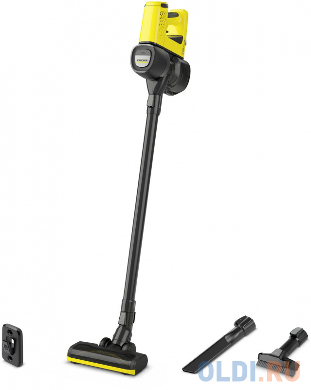 

Aккумуляторный пылесос Karcher VC 4 Cordless myHome сухая уборка жёлтый чёрный