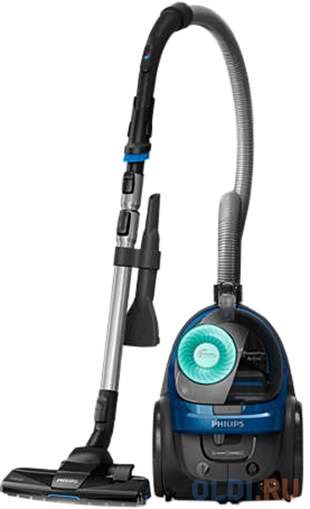 

Пылесос Philips FC9570/01 сухая уборка чёрный синий