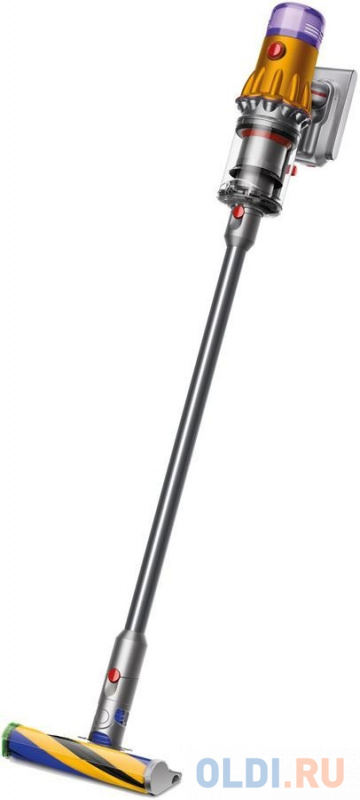 

Пылесос ручной Dyson V12 Detect Slim Absolute сухая уборка серый жёлтый