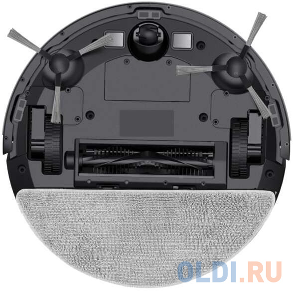 Робот-пылесос Irbis Peach 0121 сухая влажная уборка чёрный фото