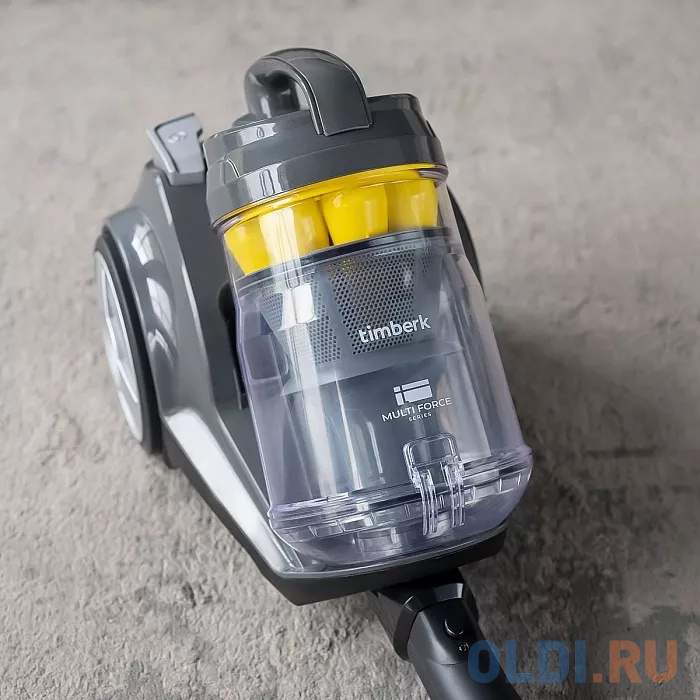 Пылесос Timberk T-VCC-225 сухая уборка серый фото