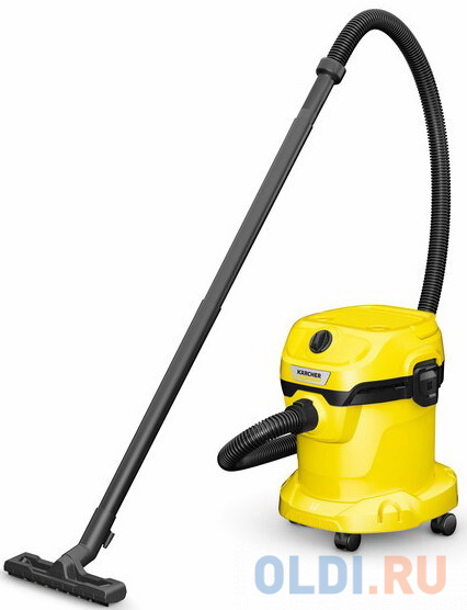 

Пылесос Karcher WD 2 Plus сухая влажная уборка жёлтый 1.628-011.0