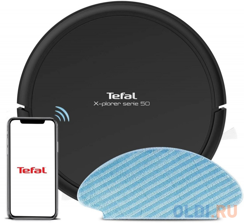 

Пылесос-робот Tefal RG7365WH 30Вт черный