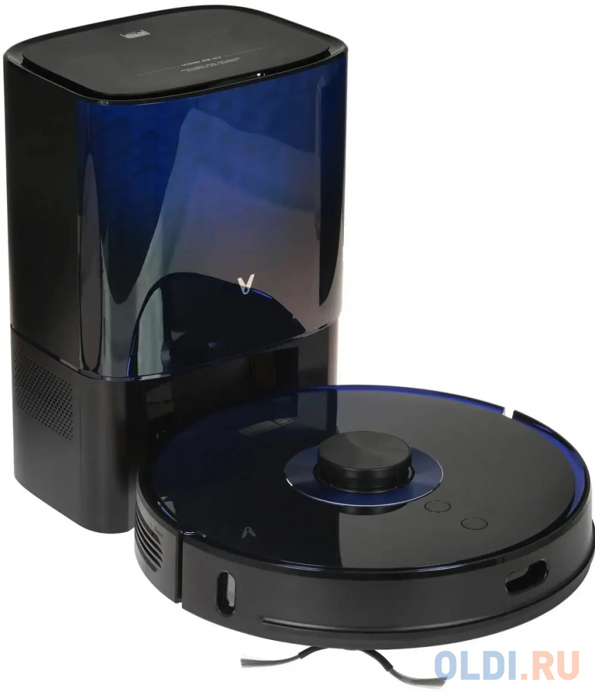 Робот-пылесос Viomi Vacuum Cleaning Robot S9 UV black (V-RVCLMD28C) S9 UV black (V-RVCLMD28C) (680901), цвет чёрный, размер 350 х 98 х 350 мм