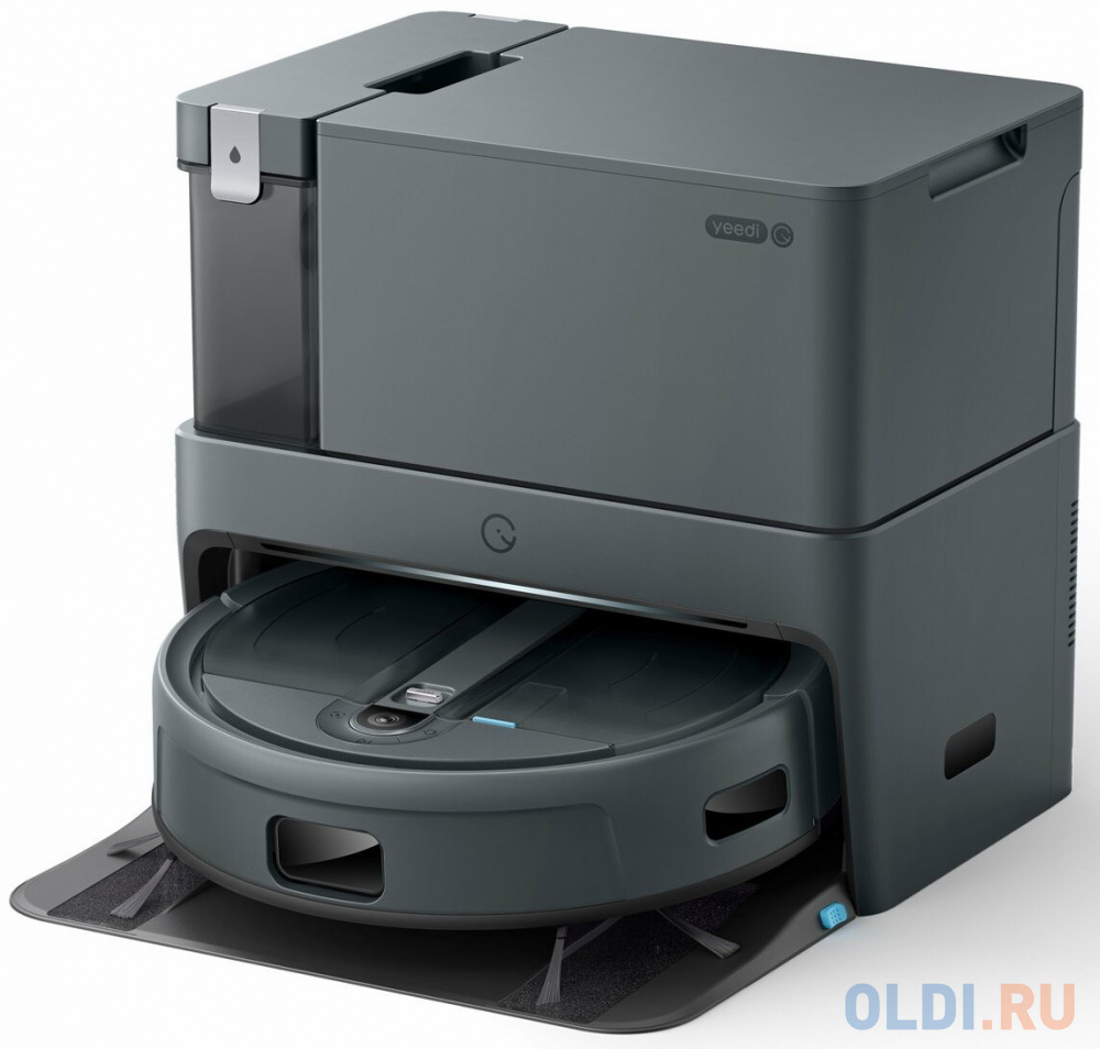 

Робот-пылесос yeedi cube Robot Vacuum and Mop модели YDAX11 в комплекте с зарядной станцией с функцией автоматической выгрузки мусора (станция OMNI) м