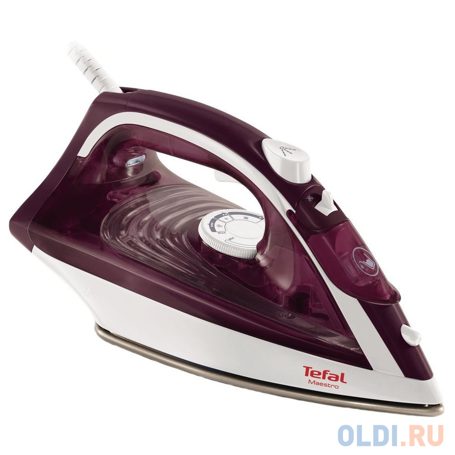 

Утюг Tefal FV1844E0 2300Вт белый бордовый