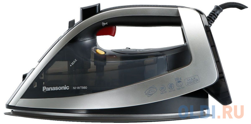 

Утюг Panasonic NI-WT980LTW 2800Вт серебристый чёрный