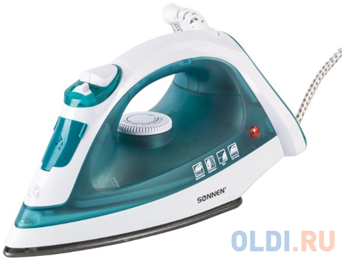 

Утюг Sonnen SI-227 2000Вт бирюзовый белый