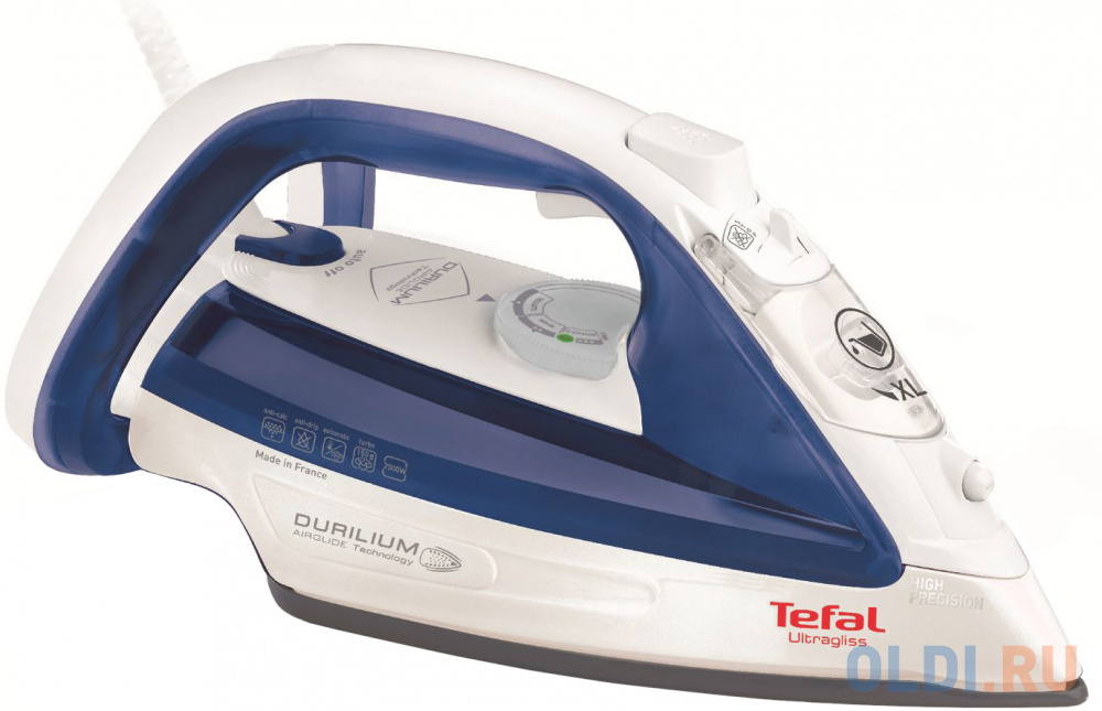 

Утюг Tefal FV4913E0 2500Вт белый синий