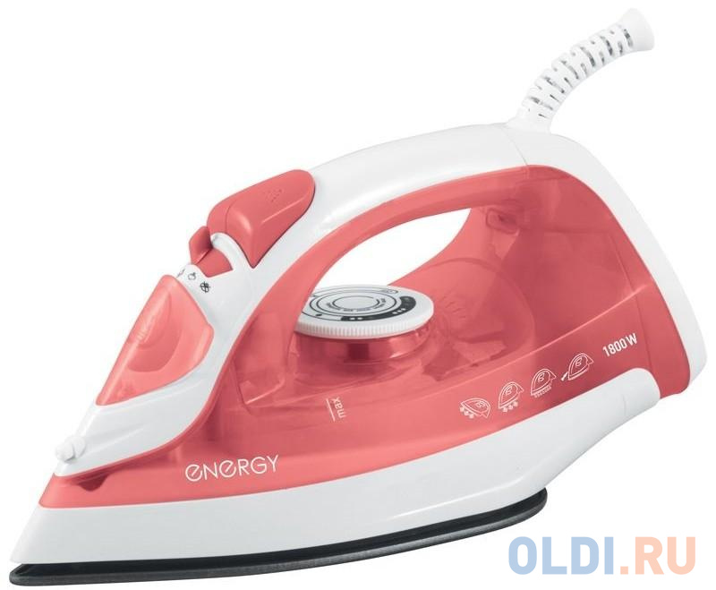 

Утюг Energy EN-301 1800Вт коралловый