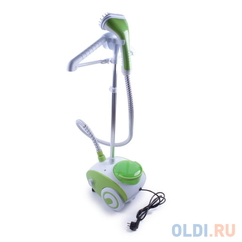 

Отпариватель Endever ODYSSEY Q-3, для одежды, мощность 1800 Вт, производительность пара (г/мин): 50гр, цвет корпуса белый/зеленый