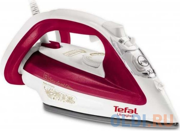 

Утюг Tefal FV4912E0 2400Вт белый/красный