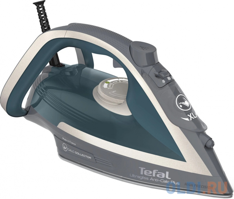 

Утюг Tefal Ultragliss Plus FV6842E0 2800Вт белый/синий