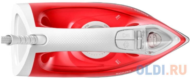 Утюг Philips GC1742/40 2000Вт красный фото