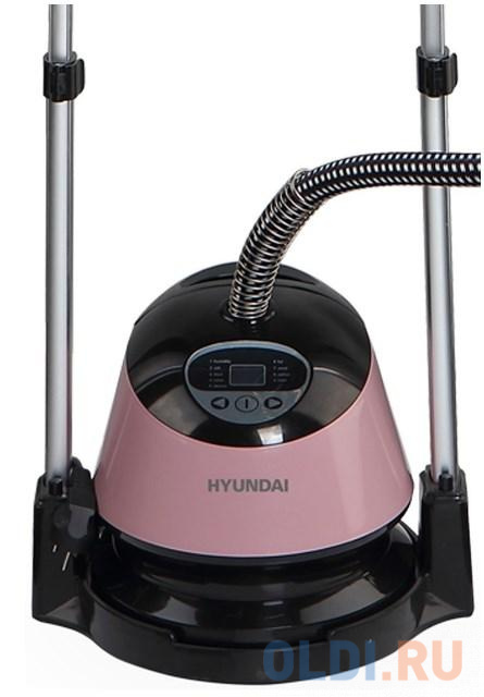 Отпариватель напольный Hyundai H-US02543 1800Вт розовый/черный фото