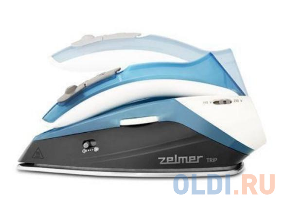 Утюг ZIR0500 TRIP WHITE/BLUE/GREY ZELMER гирлянда arlight ard netlight classic 2000x1500 288led white blue 230v 18w 024689