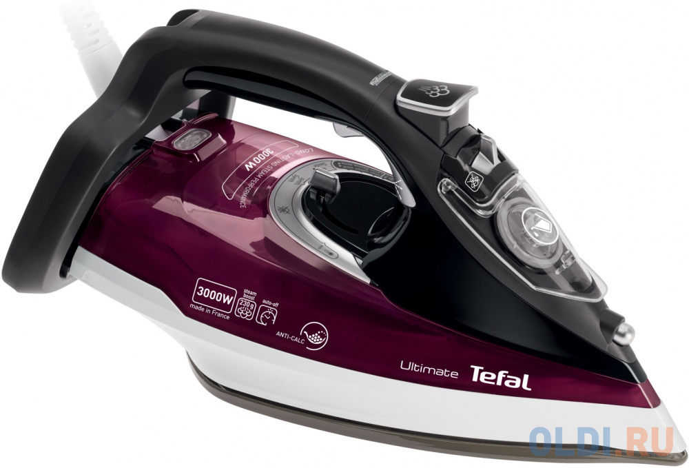 

Утюг Tefal FV9788 Ultimate Anti-Calc 3000Вт коричневый чёрный