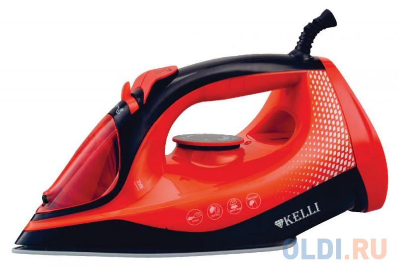 

Утюг KELLI KL-1648 2600Вт красный