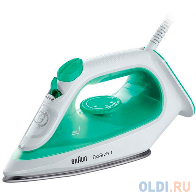 

Утюг Braun SI1040GR 2000Вт белый зелёный, Зеленый/белый