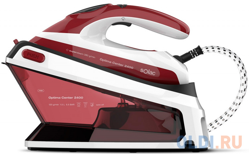 

Паровая станция Solac Optima Center 2400 2400Вт коралловый