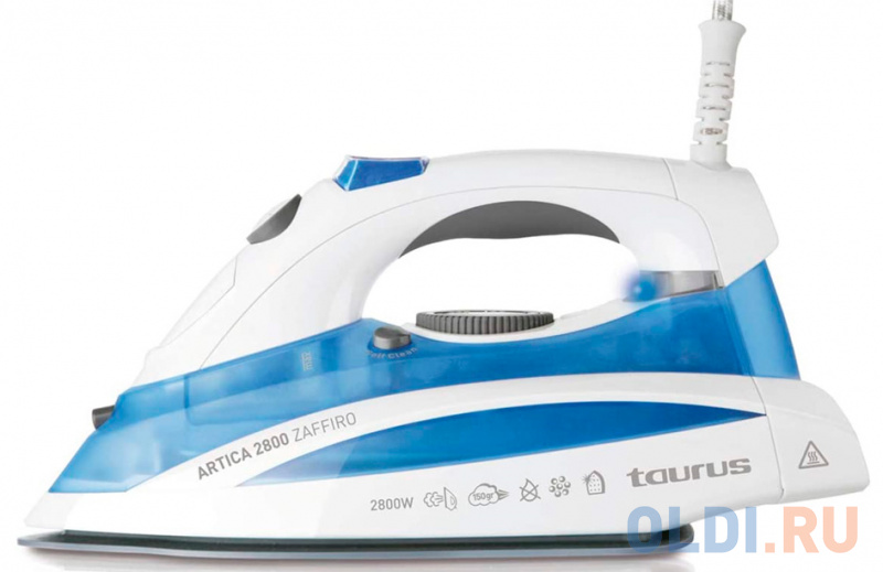 

Утюг Taurus Artica 2800 Zaffiro 2800Вт белый голубой, Голубой/белый