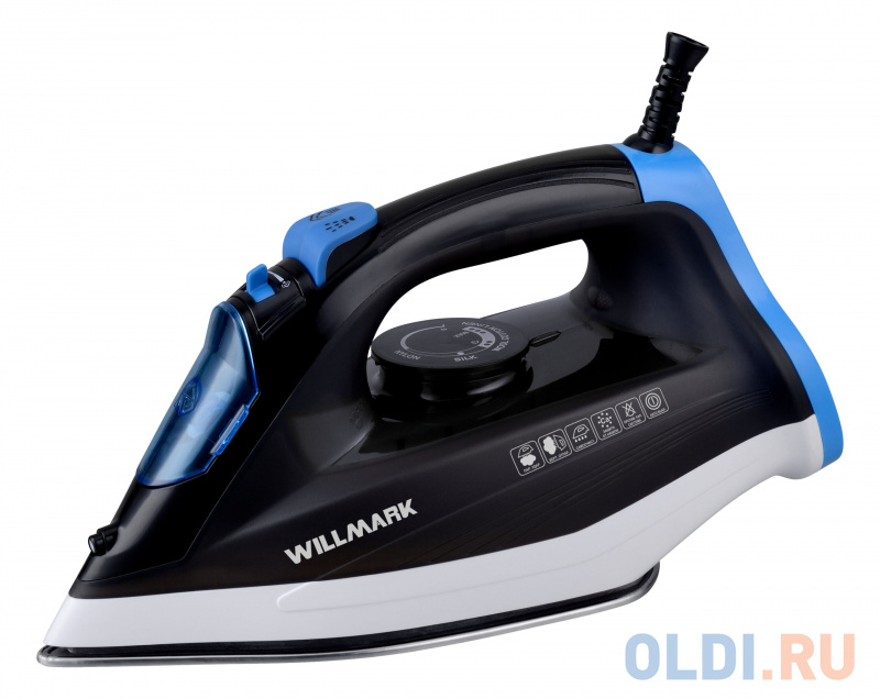 

Утюг Willmark SI-2405CA 2400Вт чёрный, Черный