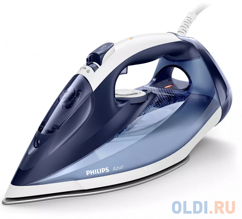 

Утюг Philips GC4556/20 2500Вт белый синий, Синий/белый