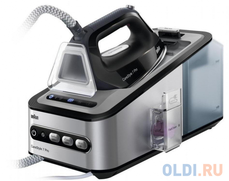 

Парогенератор Braun IS 7156 BK CareStyle 7 2400Вт серый чёрный