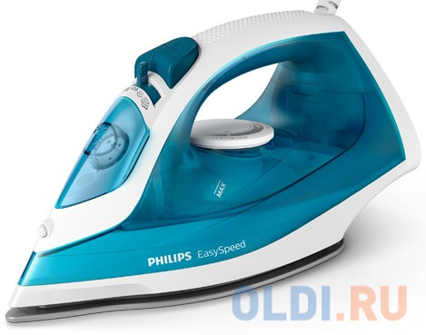 Утюг Philips GC1750/20 2000Вт голубой утюг philips gc1750 20 2000вт голубой