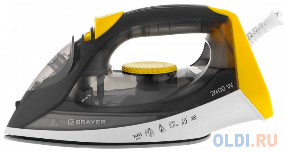 Утюг Brayer BR4003GY 2400Вт серый Вид№2