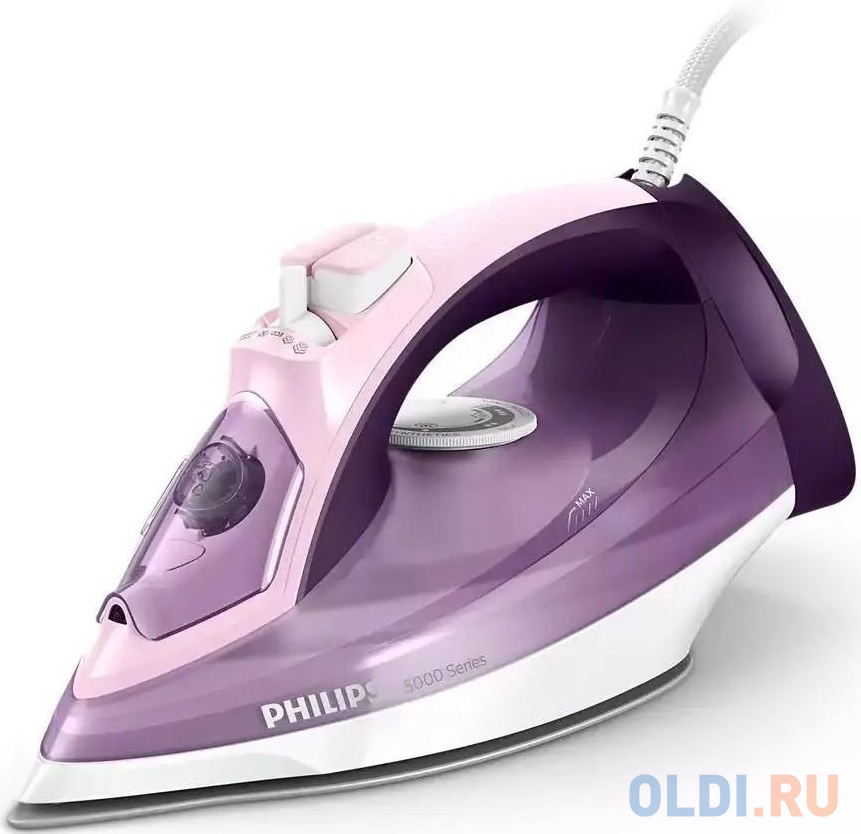 Утюг Philips DST5020/30 2400Вт фиолетовый/розовый