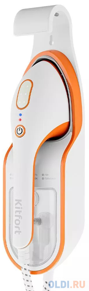 

Отпариватель ручной Kitfort КТ-9130-2 1500Вт белый/оранжевый
