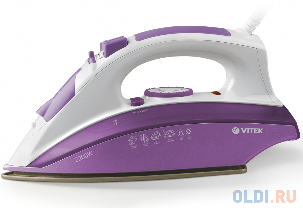 

Утюг Vitek VT-1209-(VT) 2200Вт фиолетовый