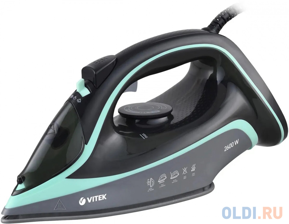 Утюг Vitek VT-8335, 2600Вт, черный - VT-8335