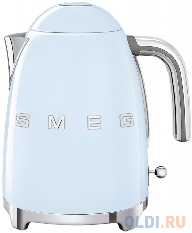 

Чайник электрический Smeg KLF03PBEU 2400 Вт голубой 1.7 л металл