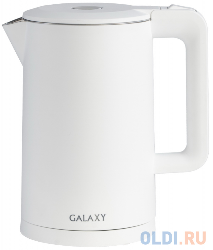 

Чайник электрический GALAXY GL0323 2000 Вт белый 1.7 л нержавеющая сталь