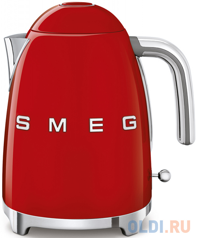 

Чайник Smeg "Стиль 50-х годов" 2400 Вт красный 1.7 л нержавеющая сталь KLF03RDEU