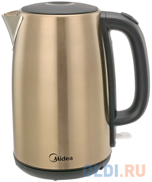 

Чайник электрический Midea MK-8023 1800 Вт золотистый 1.7 л металл