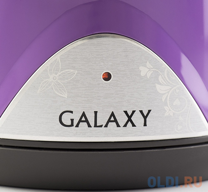 

Чайник GALAXY GL0301 2000 Вт фиолетовый 1.5 л пластик
