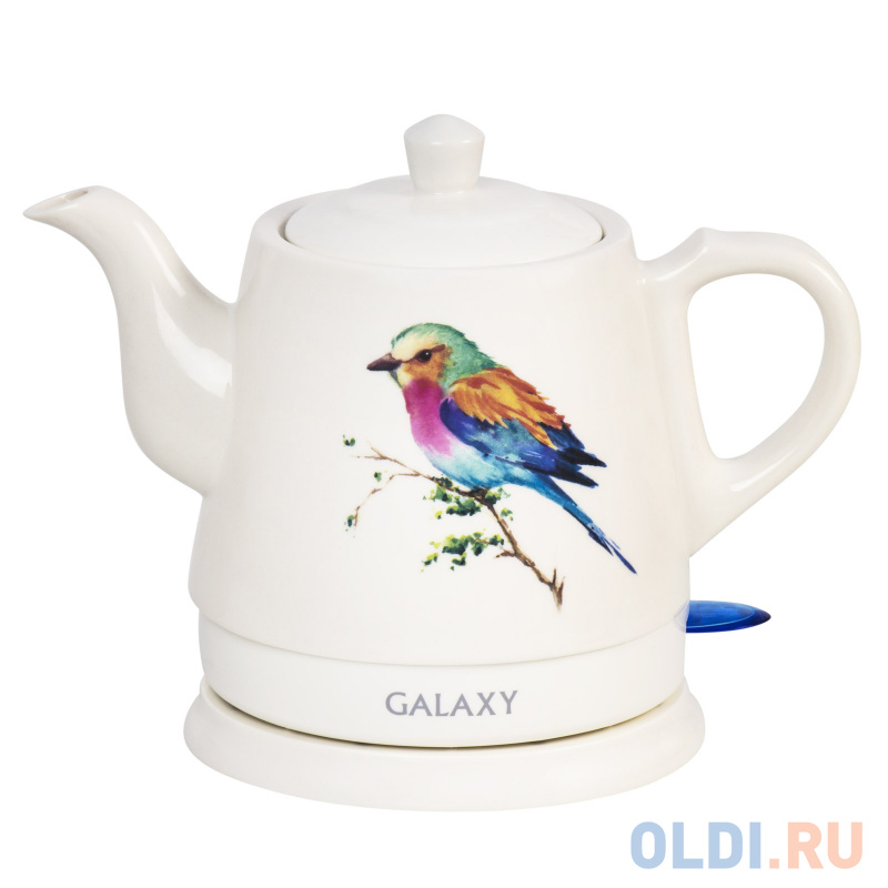 

Чайник GALAXY GL0501 1400 Вт белый 1 л керамика