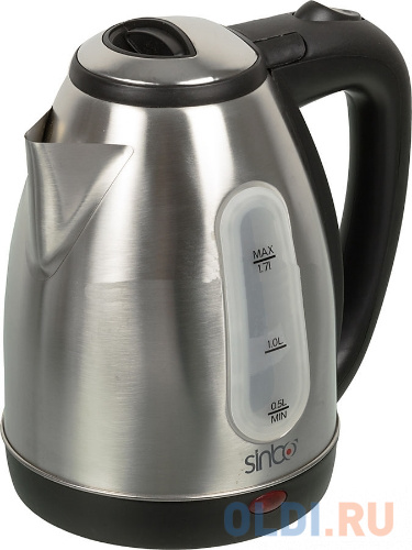 Чайник Sinbo SK 7362 1.8л. 2200Вт серебристый (нержавеющая сталь/пластик) (плохая упаковка)