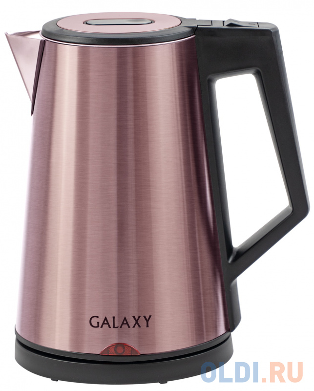 

Чайник электрический GALAXY GL0320 2000 Вт розовое золото 1.7 л металл/пластик