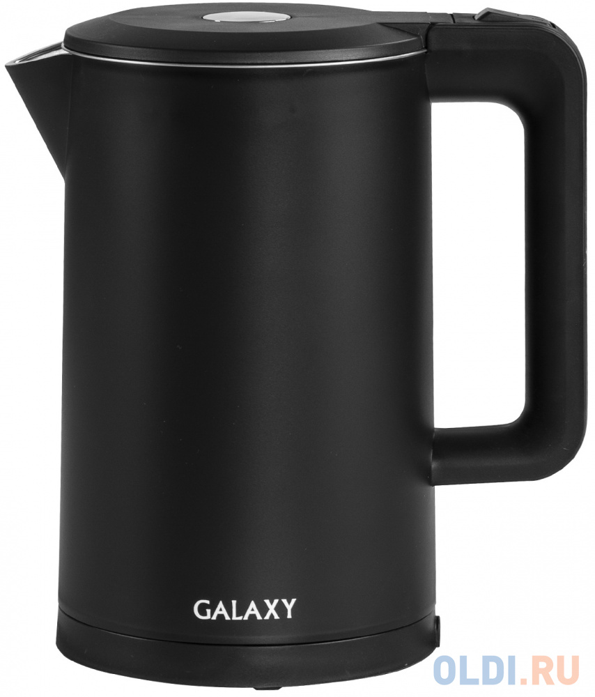 Чайник электрический GALAXY GL0323 2000 Вт чёрный 1.7 л нержавеющая сталь GL 0323 (черн) - фото 1