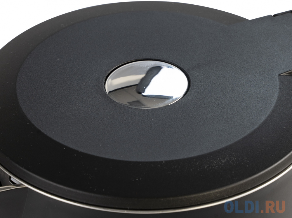 Чайник электрический GALAXY GL0323 2000 Вт чёрный 1.7 л нержавеющая сталь GL 0323 (черн) - фото 2