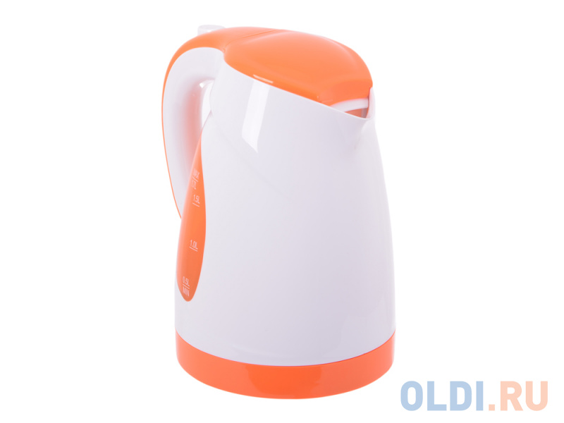 Чайник BBK EK1700P белый/оранжевый наручный смарт браслет jet kid friend оранжевый белый
