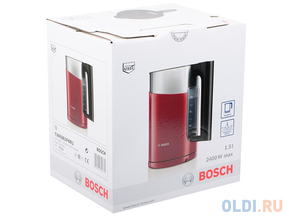 Чайник Bosch TWK861P4RU - фото 4