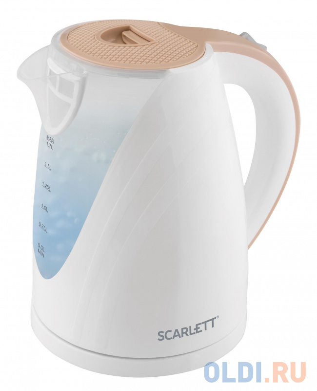 

Чайник Scarlett SC-EK18P43 2200 Вт белый бежевый 1.7 л пластик