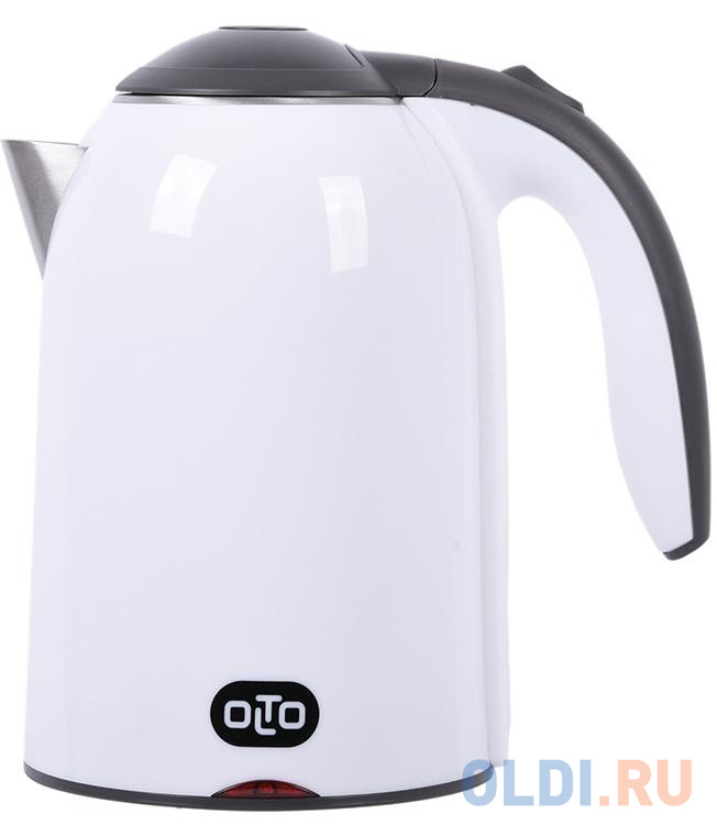 

Чайник OLTO КЕ-1721 WHITE, 2000 Вт., 1,7 л., корпус металл/пластик, белый