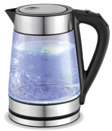 

Чайник: HIPER Smart Kettle 1.7L Glass GX1/Умный чайник/стекло/2.2кВт, Прозрачный